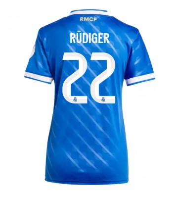 Real Madrid Antonio Rudiger #22 Replik 3rd trikot Damen 2025-26 Kurzarm
